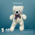 White Teddy Bear 4 Feet – Romantic Gift Plush Teddy Bear Online