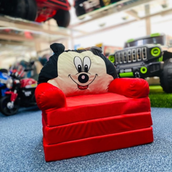 black and red baby sofa meadium