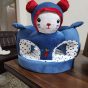 dark blue baby seat meadium